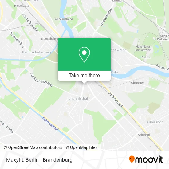 Maxyfit map