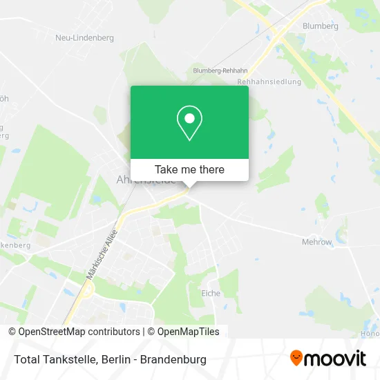 Total Tankstelle map
