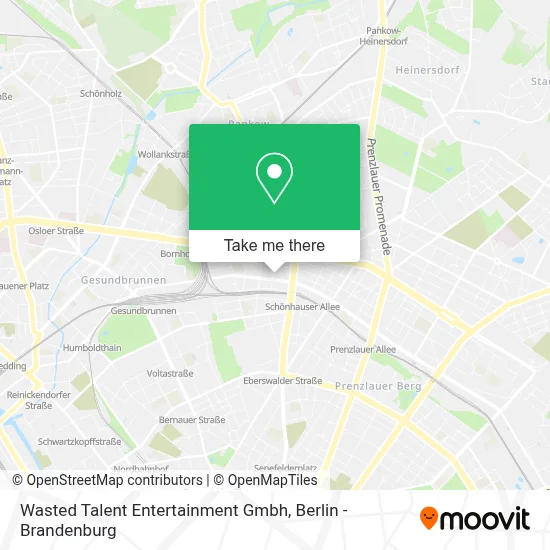 Wasted Talent Entertainment Gmbh map