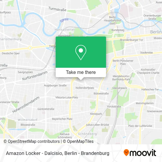 Amazon Locker - Dalcisio map