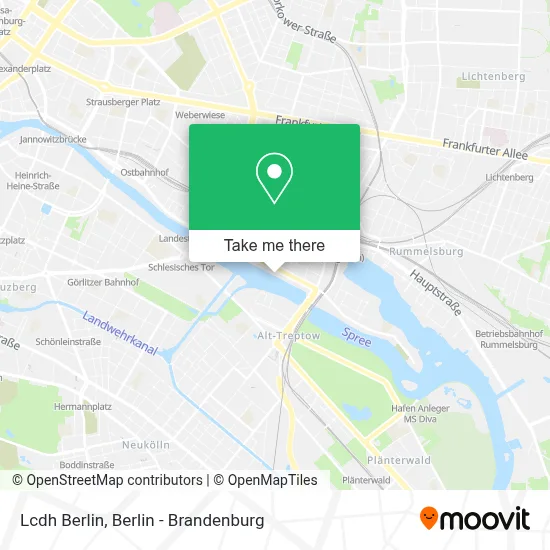 Lcdh Berlin map