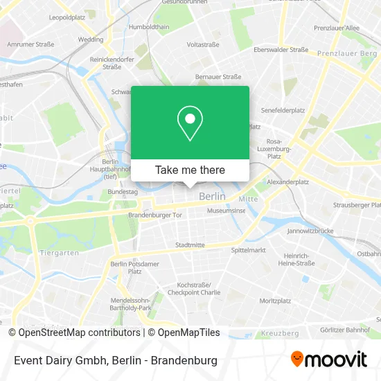 Event Dairy Gmbh map