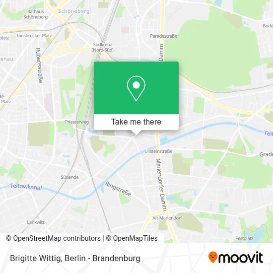 Brigitte Wittig map