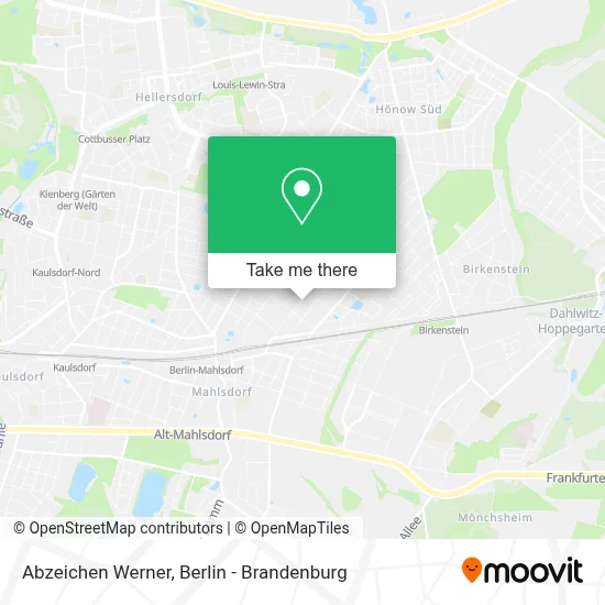 Abzeichen Werner map