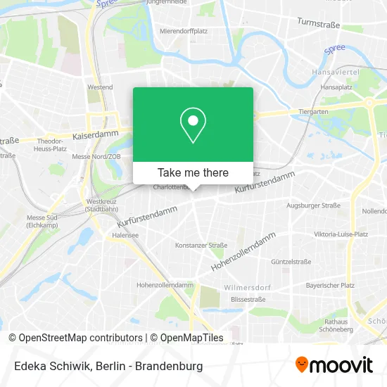 Edeka Schiwik map