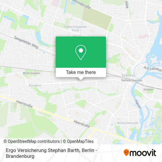 Ergo Versicherung Stephan Barth map