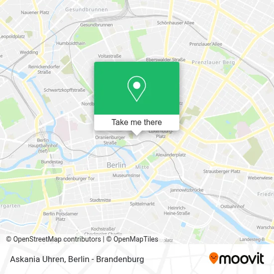 Askania Uhren map