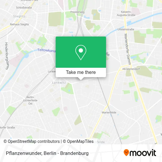 Pflanzenwunder map