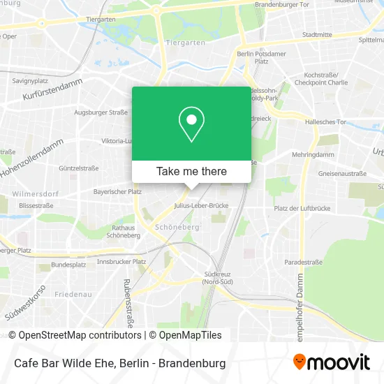 Cafe Bar Wilde Ehe map