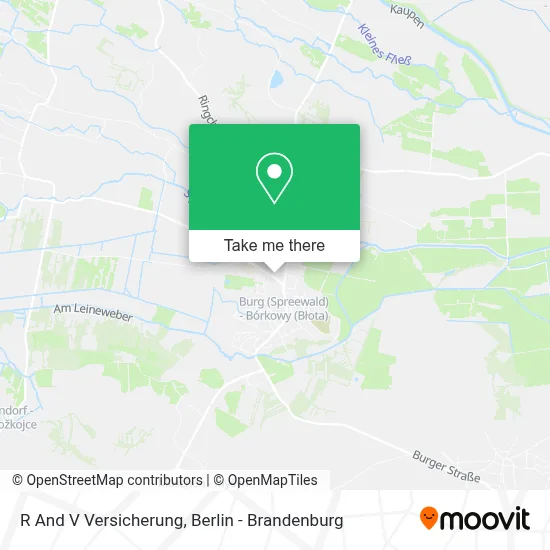 R And V Versicherung map