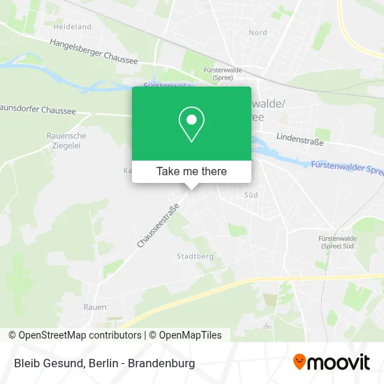 Bleib Gesund map