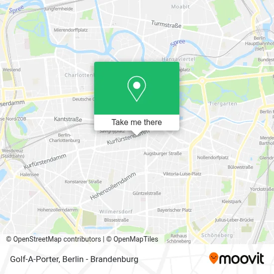 Golf-A-Porter map