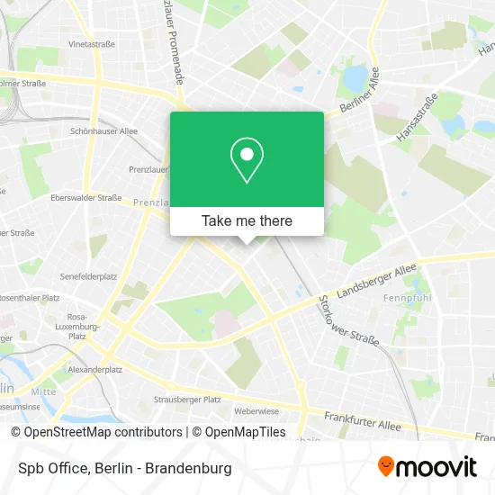 Spb Office map