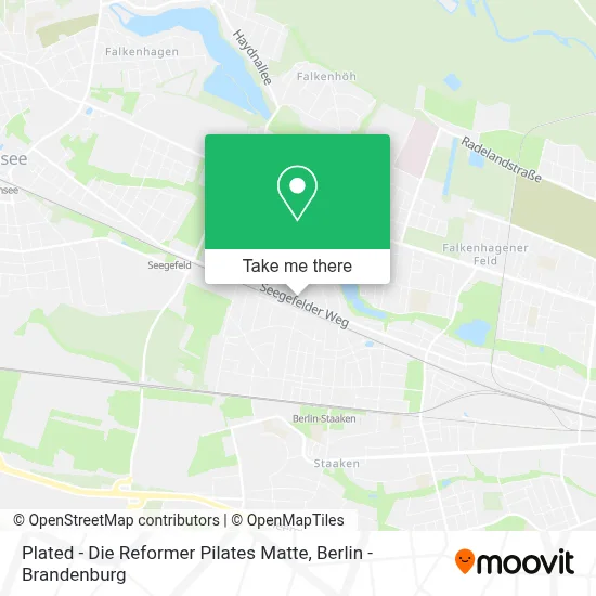 Plated - Die Reformer Pilates Matte map