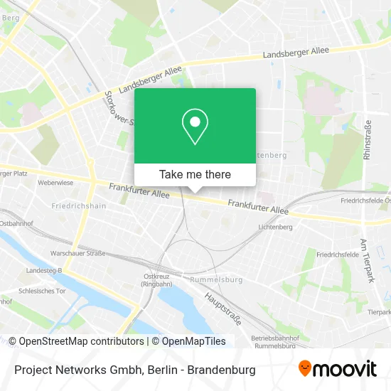 Project Networks Gmbh map