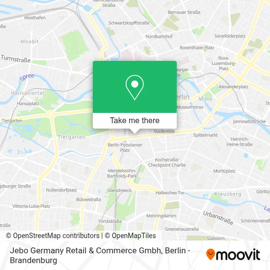 Jebo Germany Retail & Commerce Gmbh map