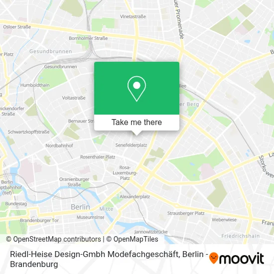 Riedl-Heise Design-Gmbh Modefachgeschäft map