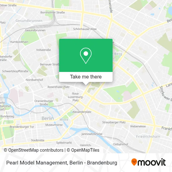 Pearl Model Management map