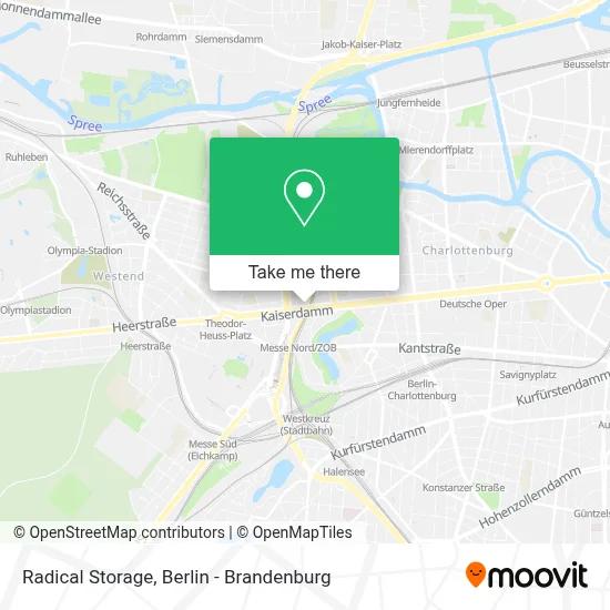Radical Storage map