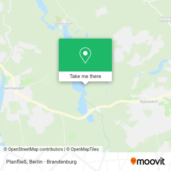 Planfließ map