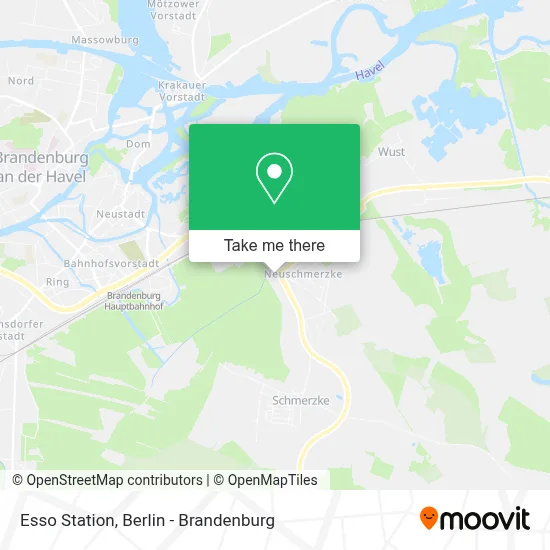 Esso Station map