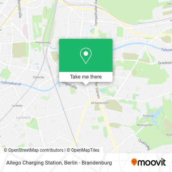 Allego Charging Station map