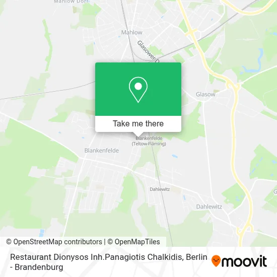 Restaurant Dionysos Inh.Panagiotis Chalkidis map