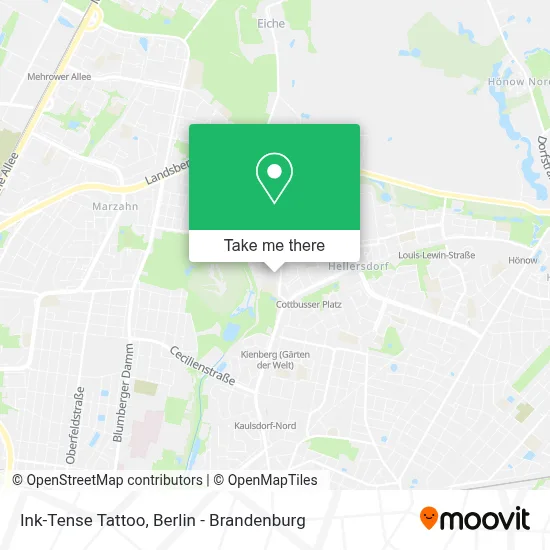 Ink-Tense Tattoo map