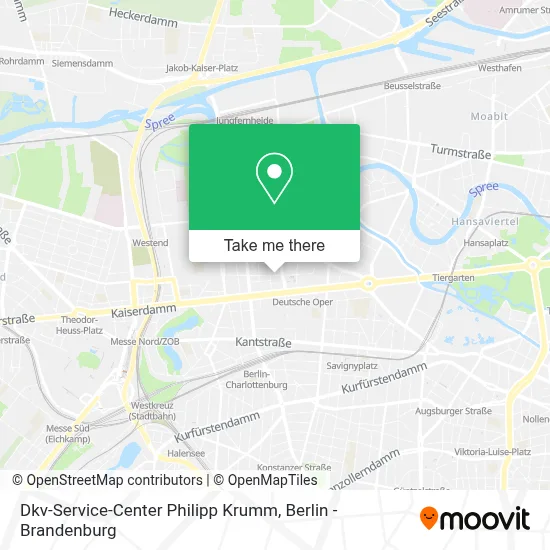 Dkv-Service-Center Philipp Krumm map
