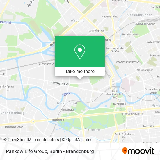 Pankow Life Group map