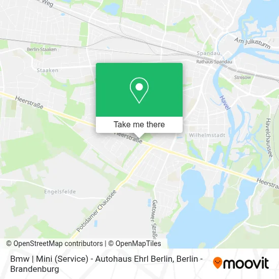 Bmw | Mini (Service) - Autohaus Ehrl Berlin map