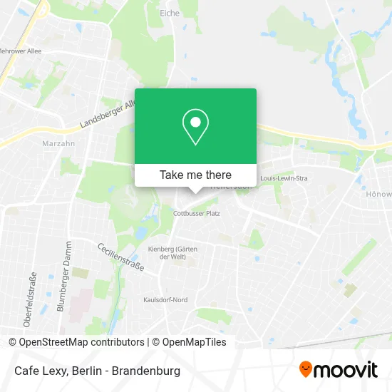 Cafe Lexy map