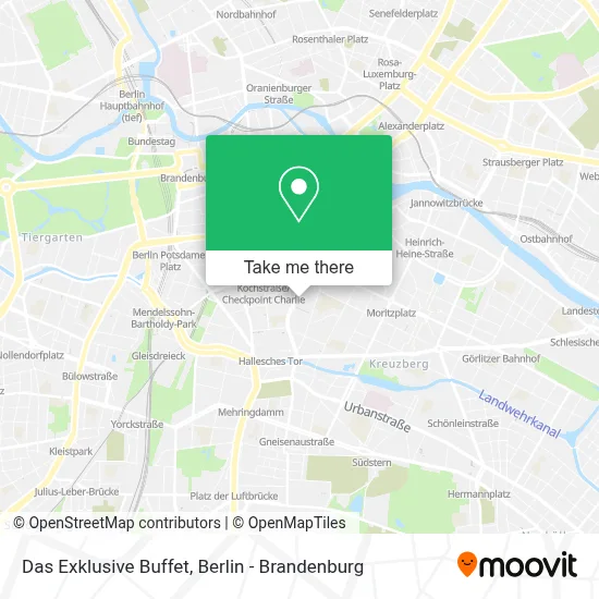 Das Exklusive Buffet map