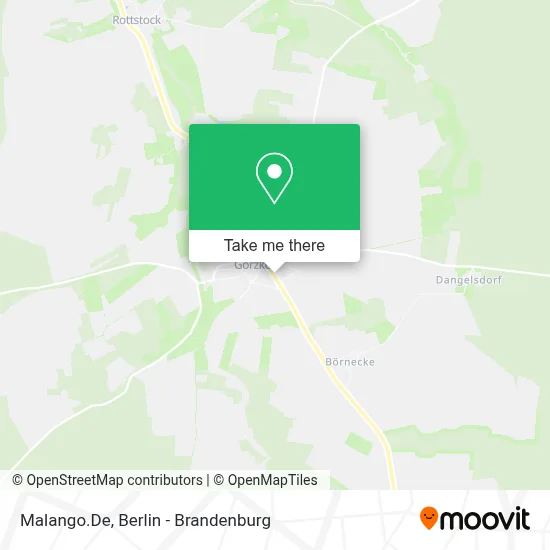 Malango.De map