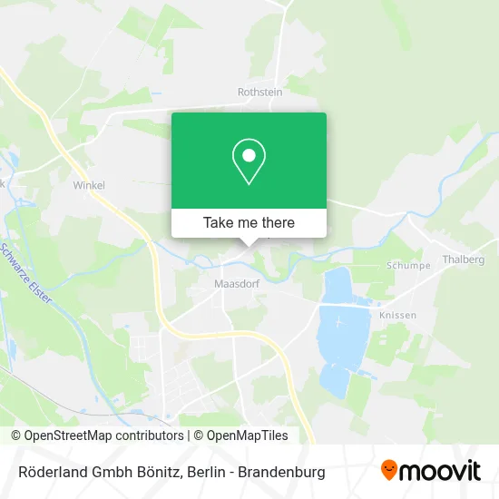 Röderland Gmbh Bönitz map