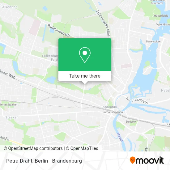 Petra Draht map