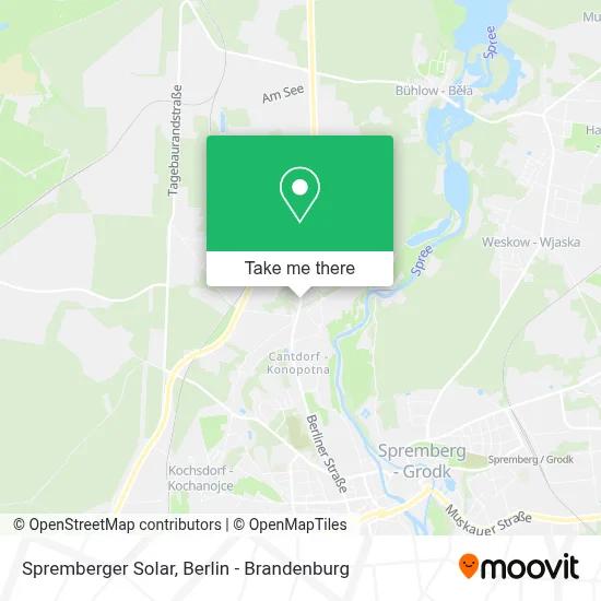Spremberger Solar map