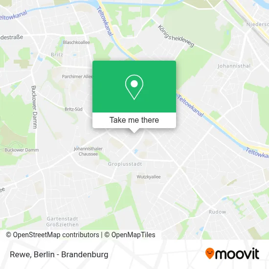 Rewe map