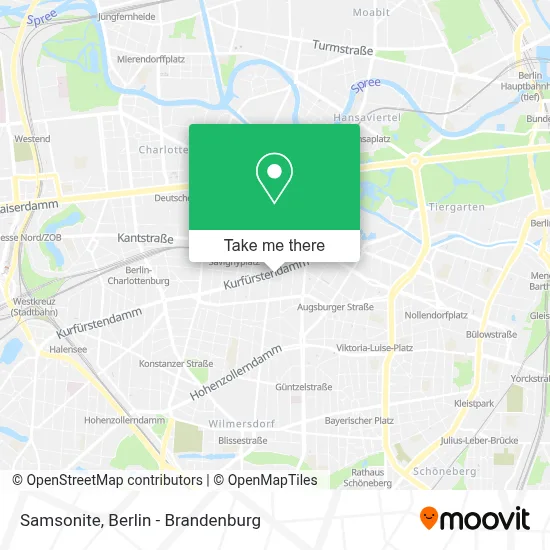 Samsonite map