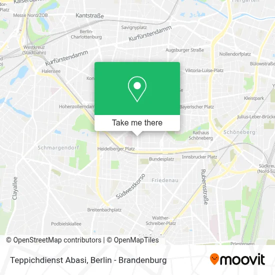 Teppichdienst Abasi map