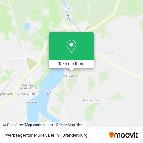 Werbeagentur Müller map