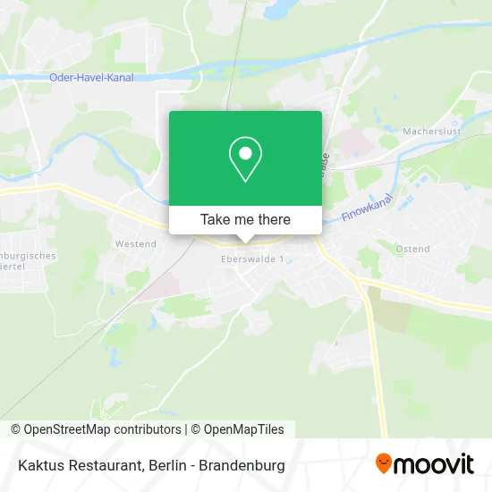 Kaktus Restaurant map