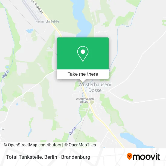 Total Tankstelle map
