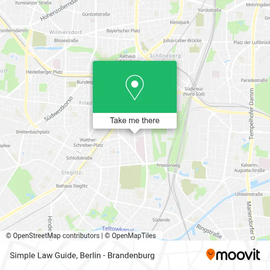 Simple Law Guide map