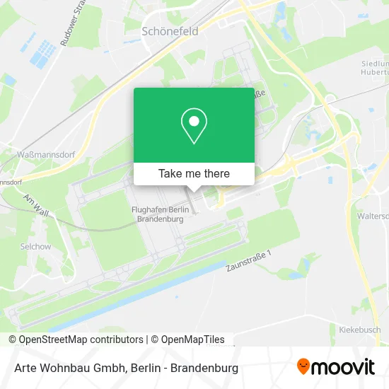 Arte Wohnbau Gmbh map