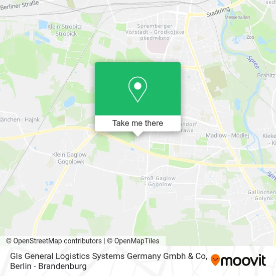 Gls General Logistics Systems Germany Gmbh & Co map