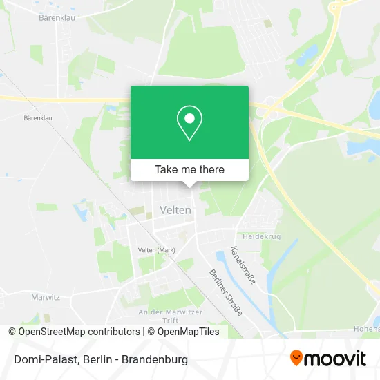Domi-Palast map