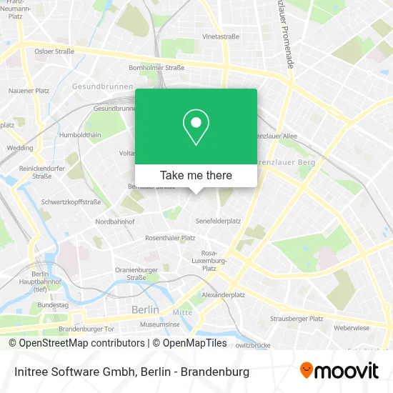 Initree Software Gmbh map