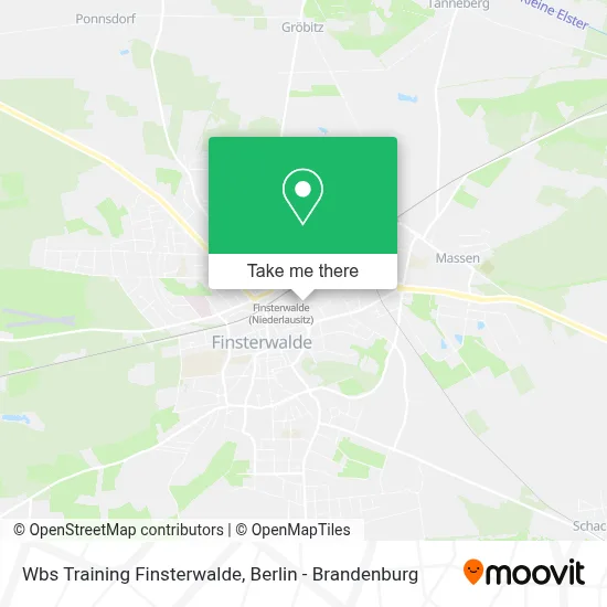 Wbs Training Finsterwalde map