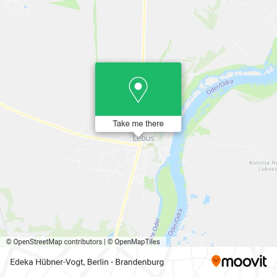 Edeka Hübner-Vogt map